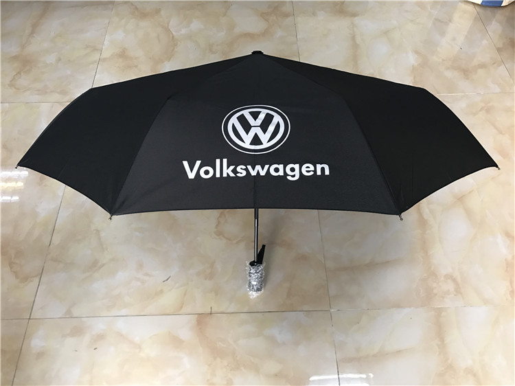 【Volkswagen】自动折叠广告雨伞定制案例