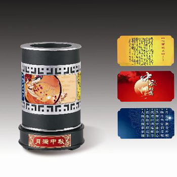 中秋笔筒-中秋礼品定制